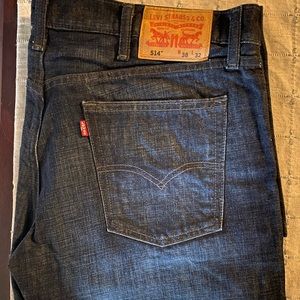 Men’s Levi’s 514 jeans. Worn.